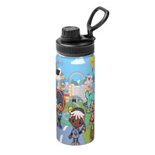 Sticlă de apă izolată Toca Life World, din oțel inoxidabil, 18 oz, model nou