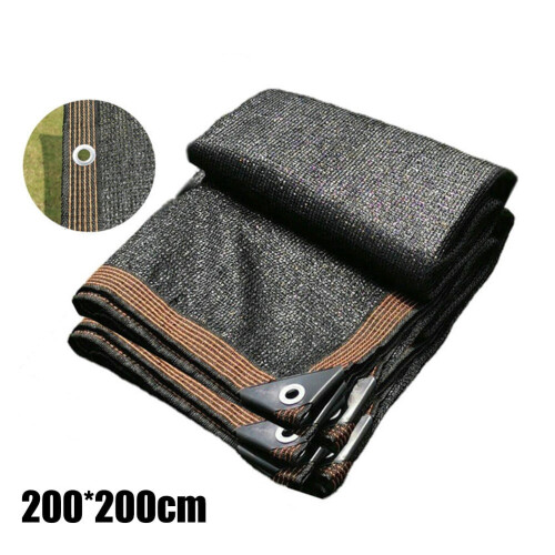 Black UV Sun Shade Cloth Roll 90% Block