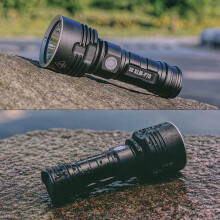 Výkonná LED svítilna XHP50Torch, dobíjecí USB, vodotěsná lampa