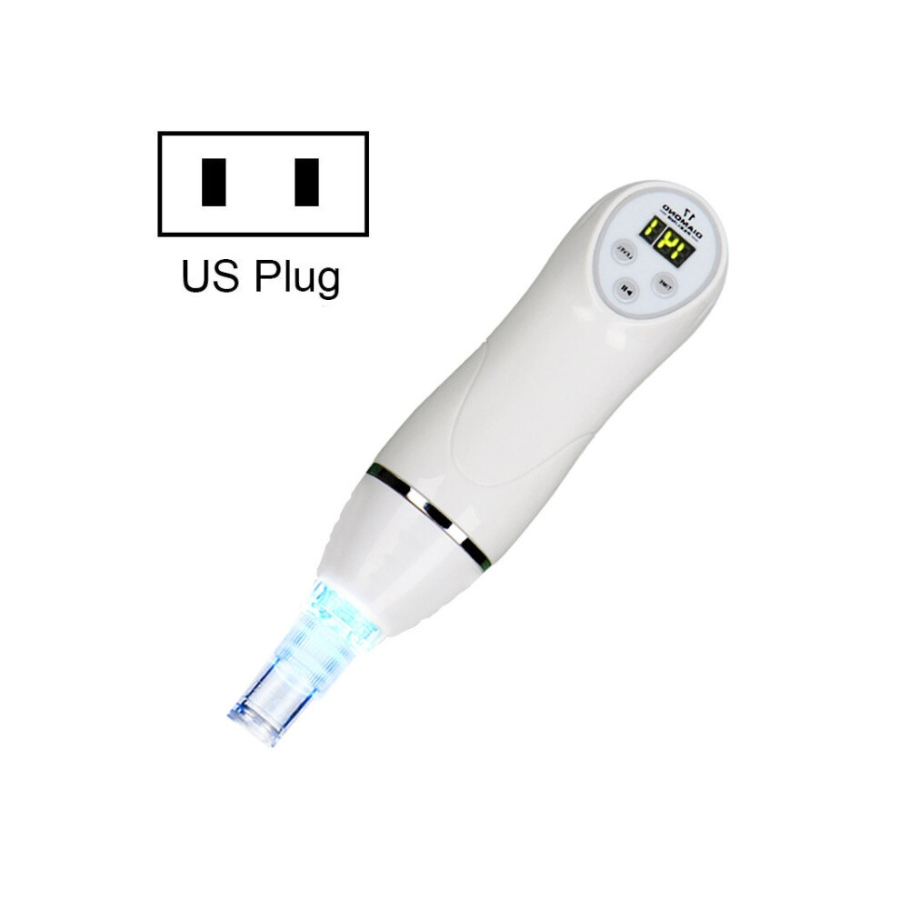 SC180 Diamond Micro-carved Dermabrasion Facial Cleansing Blackhead Pore Cleaner(US Plug)