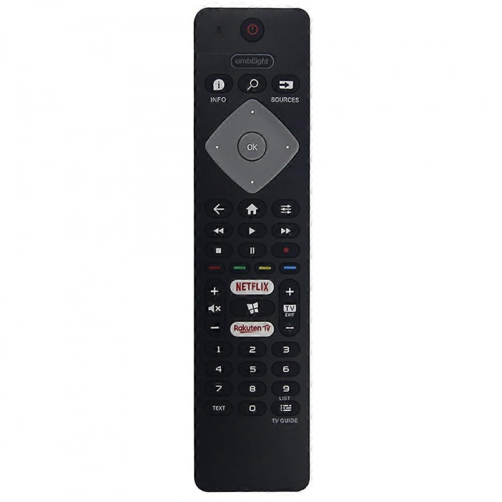 Brc0884402/01 Compatible With Philips Tv Remote Ergonomic Design Television Remote Control Replacement 5908487385175