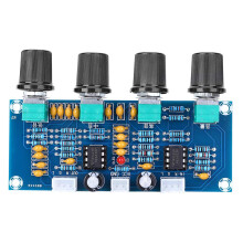 XH A901 Digital Power Amplifier Board with HD Lossless Sound, 2 Channel Preamplifier Tone Control