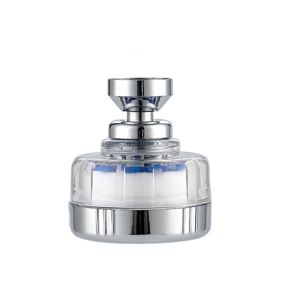 Water Filter Compatible With Kitchen Faucet, Water Saving Purifier Anti-Limescale Anti-Splash, 360 Swivel Universal 7X5.5cm 3715985131843