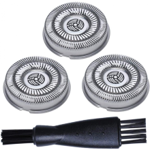 Ersatz-Scherköpfe S7105 für elektrische Nass- und Trockenrasurgeräte des Sweet-LF SW-S7105 Rotationsrasierers, geeignet für die meisten Nass