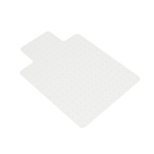 Clear Chair Mat for Carpet and Hardwood Floors 45x53in Non‑Slip PVC Office Floor Protection Shield