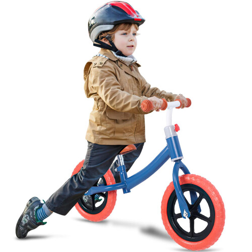 Balancecykel til børn 1-4 år med justerbart sæde og styr 10" 2