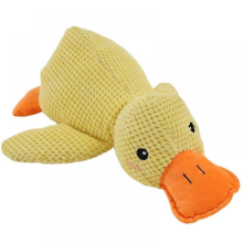 Brinquedo resistente e durável para cães de pequeno e grande porte, em formato de pato, ideal para mastigar com força. Acalma cães que masti