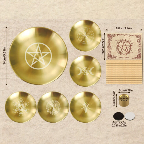 Edelstahl-Aroma-Räucherstäbchen-Set für-Metatron-Stahlscheibe 2