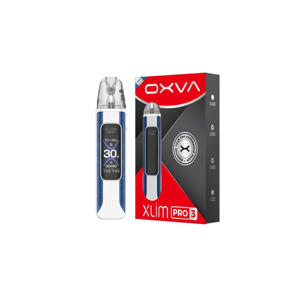Oxva - Xlim Pro 3 Pod Vape Kit - Sky Blue