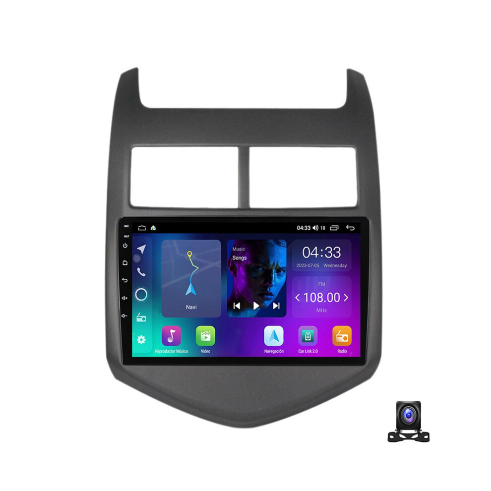 Android 13 Car Stereo 9 Inch Touchscreen With Gps Navigation Bluetooth Carplay For Chevrolet Aveo 20112015 9045646486499