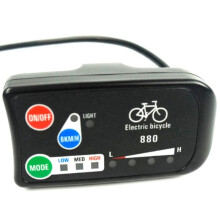 Display per Bicicletta Elettrica 36V 48V Ebike Ligent Pannello di Controllo Display LCD LED880 Controller Impermeabile per KT