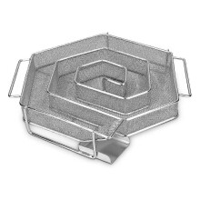 Ppiao Cold Smoke Generator Made Of Stainless Steel -21x18x5cm - Spiral Sparbrand Cold Smoke Generator for Smoking Stoves - Cold Smoke Smokers Smoke