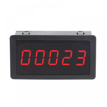 Cijferteller DC 12-24V 5-cijferig LED-digitaal display 0-9999 plus paneelmeter