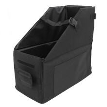 Car Trunk Organizer Foldable Storage Box with Lid Durable Oxford Fabric Travel Case
