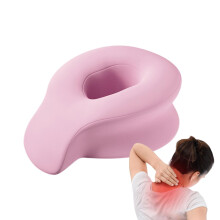 Beauty Massage Pillow with FaceDown Support, Ergonomic and Breathable Pink Cushion for Spa, Salon and Home Use