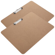 2pcs A3 Wooden Clipboards Heavy Duty MDF Drawing Boards with Secure Paper Grip for Artists and Architects