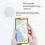 Lot de 2 mini traceurs GPS Bluetooth 5.0, dispositif anti-perte B 4