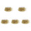 5Rolls Long Golden Artificial Pearl Strings for Vase and Party Decor 1