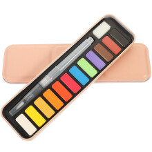 Pink Watercolor Painting Tools Kit Safe DIY Art Supplies