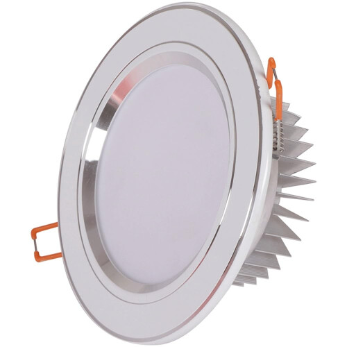 Color Selectable LED Downlight 7W 3000K 6000K Recessed Ceiling Light Panel for Home Energy Efficient