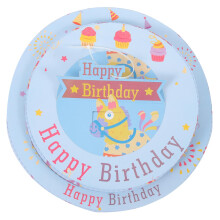 Birthday Pinata Mini Pull String Paper Pinata for Candy Filling, Fun Party Decoration for Kids and Adults