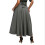High Quality Women'S Skirt with Pockets, Grey, L 2