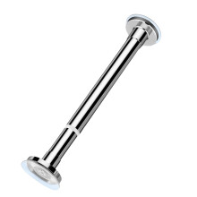 Adjustable Shower Curtain Rod 0.9–1.3m Stainless Steel No Drilling NonSlip Telescopic Extension Rod for Bathroom
