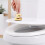 Suction Cup Grab Handle with Vacuum Lock Grip, Drill Bathroom Suction Handle, 5kg Load, Small Silver 4
