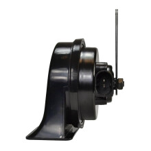 12V Twin Tone Trumpet Car Horn Kit ‑Low Dual Tone Direct‑Fit Replacement with M8 Mount for Audi VW
