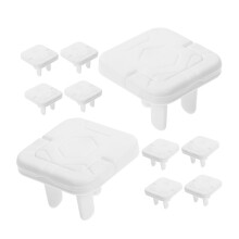 15Pcs Baby Proof Outlet Covers White Electrical Safety Plugs Child Protection Easy Installation