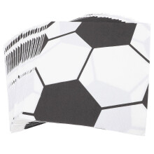 Soccer Party Napkins 120pcs Football Paper Napkins Disposable Easy Cleanup Soccer Theme Design