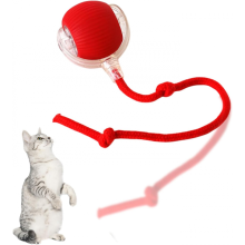 Intelligenter 360-Kauball, geeignet für Hunde und Katzen – Interaktives Spielzeug zum Trainieren und Spielen, rollender Ball
