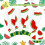 Watermelon Tablecloth Set 3 Pack Waterproof Oilproof Disposable Covers for Birthday Party Picnic Rectangular Tables 3