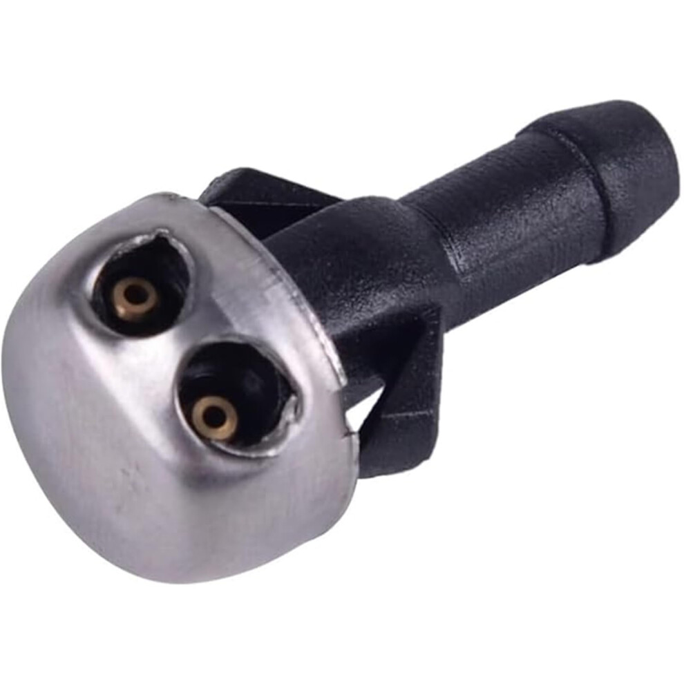 2Pcs Windshield Washer Nozzle For Mercedes R107 W114 W115 230 240D 300D 380 450 560 Sl Slc, Precise Spray Pattern And Easy Installation 9045646489001
