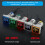 0100A Digital AC Ammeter Panel Mount Current Meter 22mm Backlit Display Accurate AC Measurement 5
