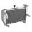 Silver Radiator Cooler for R3 20152024 Motorcycle Engine Cooling System 1