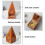Pyramid Incense Burner Desktop Incense Burner Decoration Lasting Incense Burner Holder 2