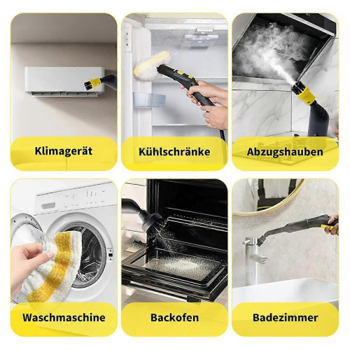 Αξεσουάρ ατμοκαθαριστή συμβατά με Karcher Easyfix SC1 SC2 SC3 SC4 SC5 2
