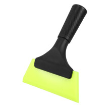 Car Window Squeegee with Soft Rubber Blade, Streak Glass Cleaner Tool for Car and Shower Use