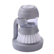 Kitchen Brush Cleaner Press Type Non Stick Oil Automatic Dhwashing Brush Aespa