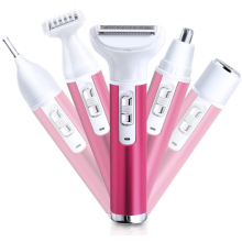 Elektrisch scheerapparaat voor vrouwen, geschikt voor het ontharen van lichaam, neus, gezicht, wenkbrauwen, benen, oksels en bikinilijn.