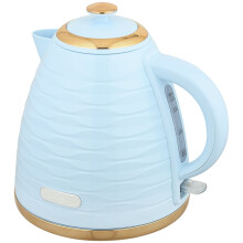 3kW Rapid Boil Electric Kettle 1.7L Retro Honeycomb Water Boiler