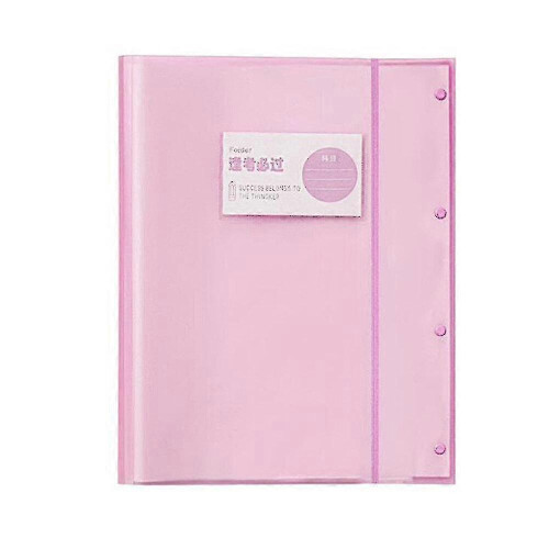 A3 Display Book Page 20/30/40 Transparent Insert Folder File Storage Bag Bank Campus File