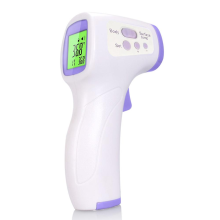Infrarood contactloze digitale voorhoofdthermometer voor temperatuurmeting, geschikt voor kinderen en volwassenen.