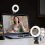 Webcamverlichting, USB LED-ringlamp compatibel met laptops 1