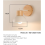 Wall Light Battery Powered Run Sconce, no Wires Install with Dimmable, Compatible with Bedroom 3