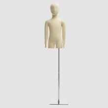 Kids Dress Form 4 Year Old Pinnable Child Mannequin Torso with Adjustable Stand for Sewing Display