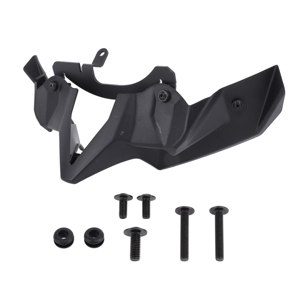 Front Spoiler Kit 20202024 Aerodynamic Winglet For Z900 Naked Bike, Enhanced Stability Design Black 9045646490304