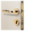Modern Copper Interior Door Handle Lock Black Coffee Bronzer Solid Wood Ergonomic Lever Design 3