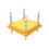 Chick Brooder Heater 12x12 with Adjustable Temperature and Height Plate, Feeder and Waterer for 20 Chicks 5